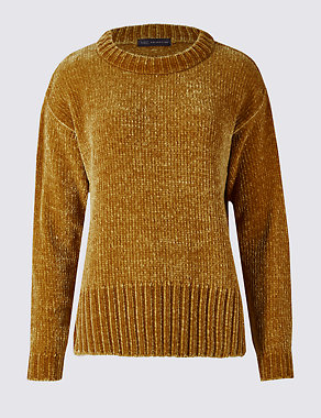 Chenille Round Neck Jumper Image 2 of 5