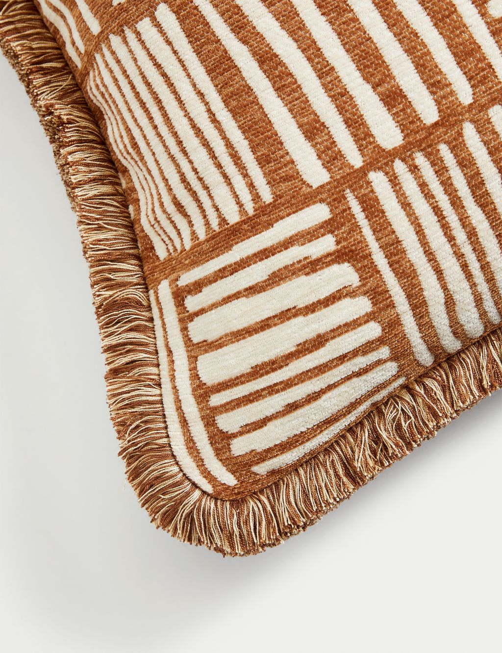 Chenille Striped Cushion 7 of 8