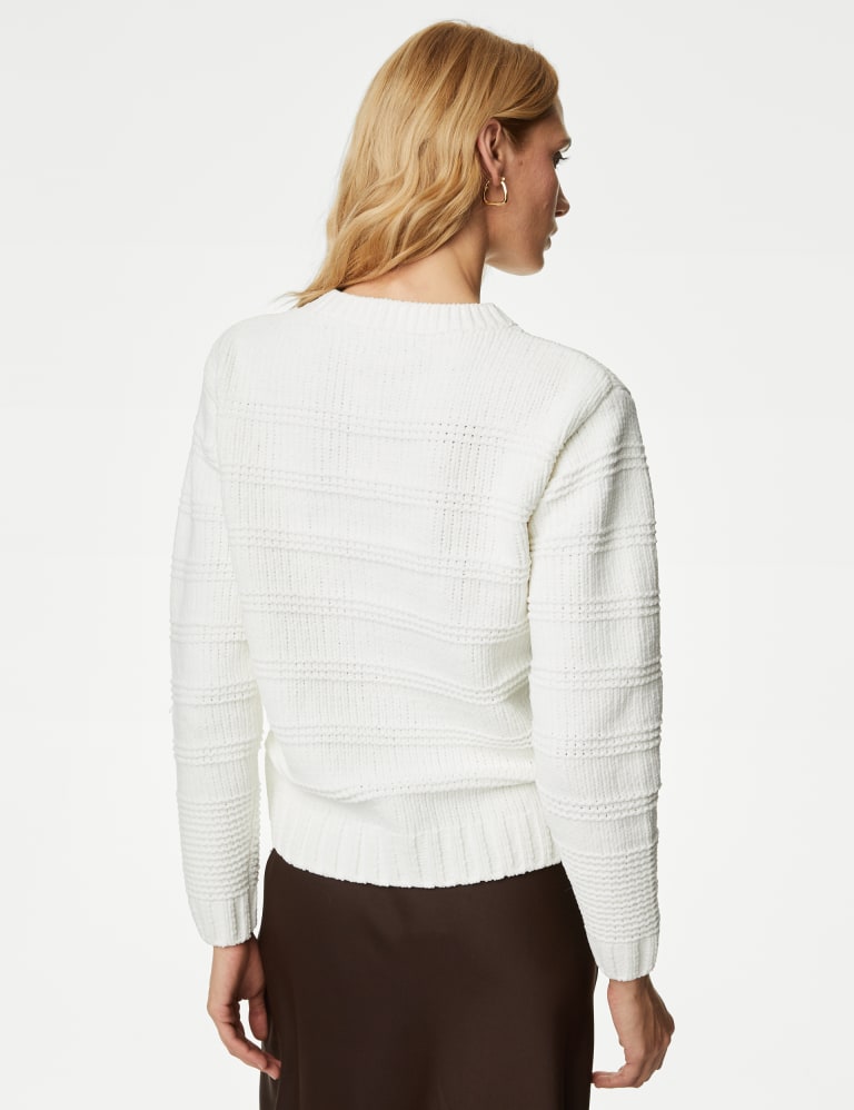 Marks and spencer hot sale white jumper