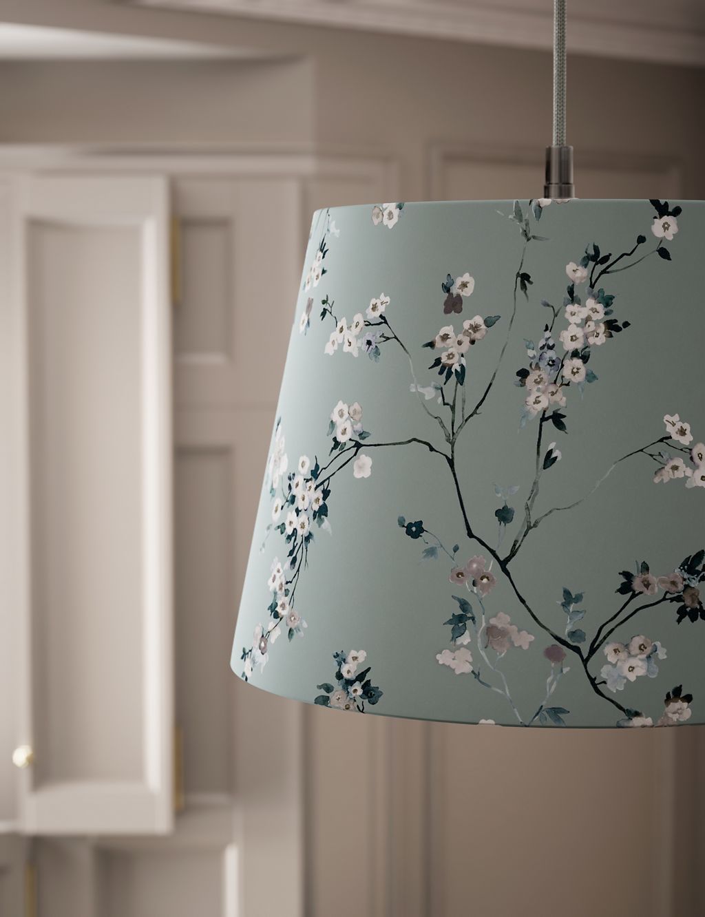 Cherry Blossom Tapered Lamp Shade 8 of 8