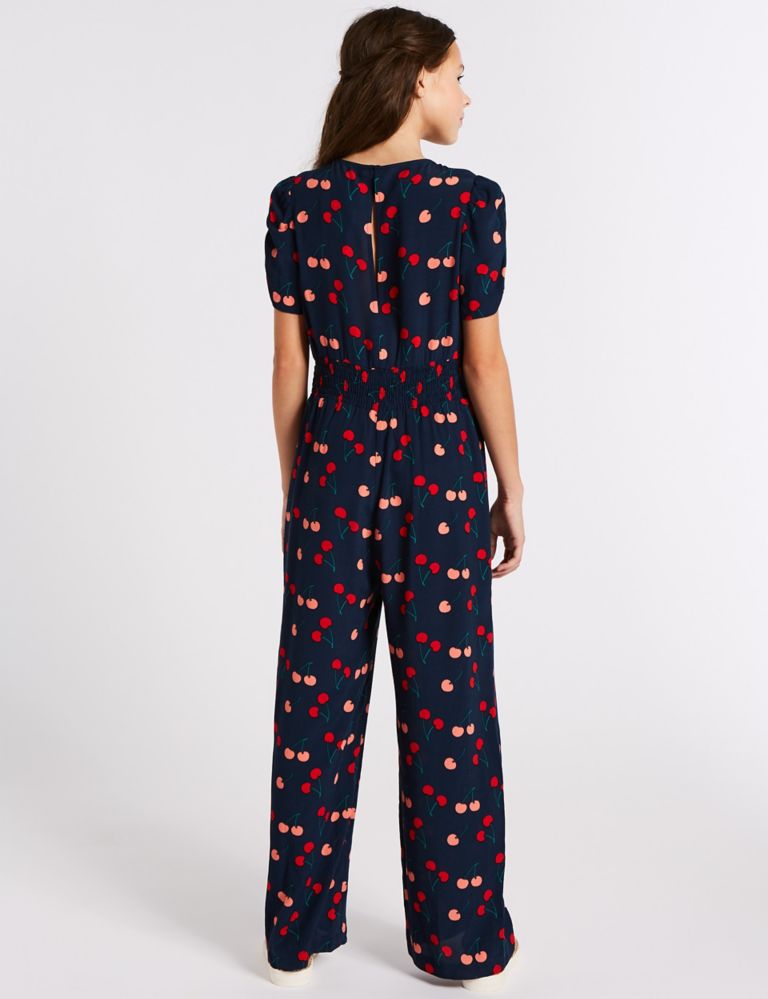 Cherry Print Jumpsuit (3-16 Years) 3 of 4