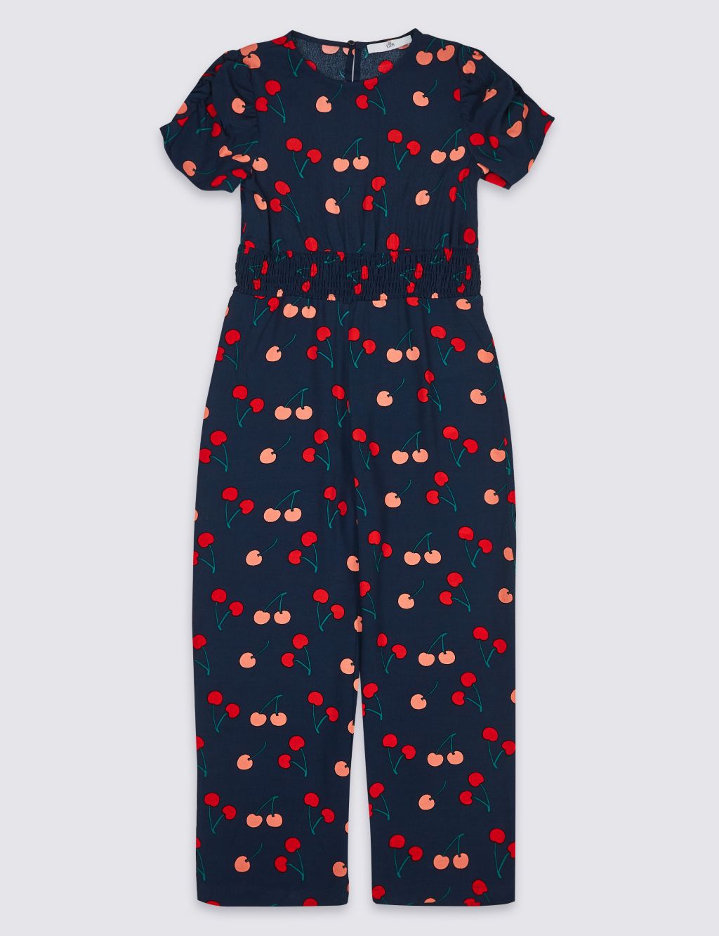 Cherry Print Jumpsuit (3-16 Years) 1 of 4