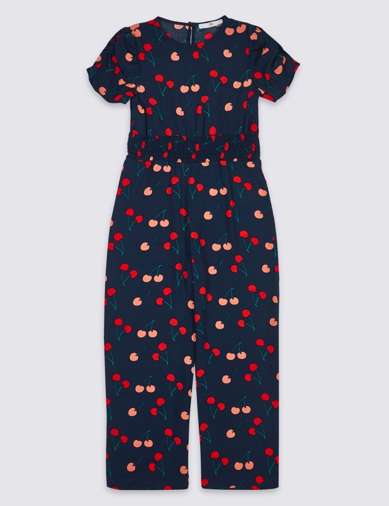 Cherry Print Jumpsuit (3-16 Years) 2 of 4