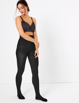 marks and spencer patterned tights