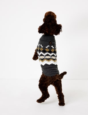 m&s dog jumper