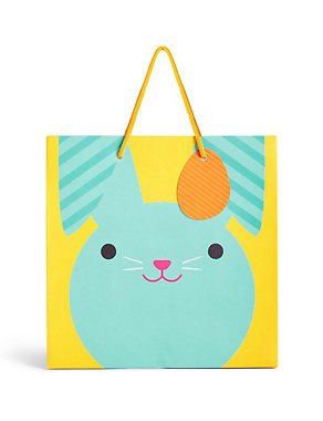Chick & Rabbit Large Easter Gift Bag Image 2 of 3
