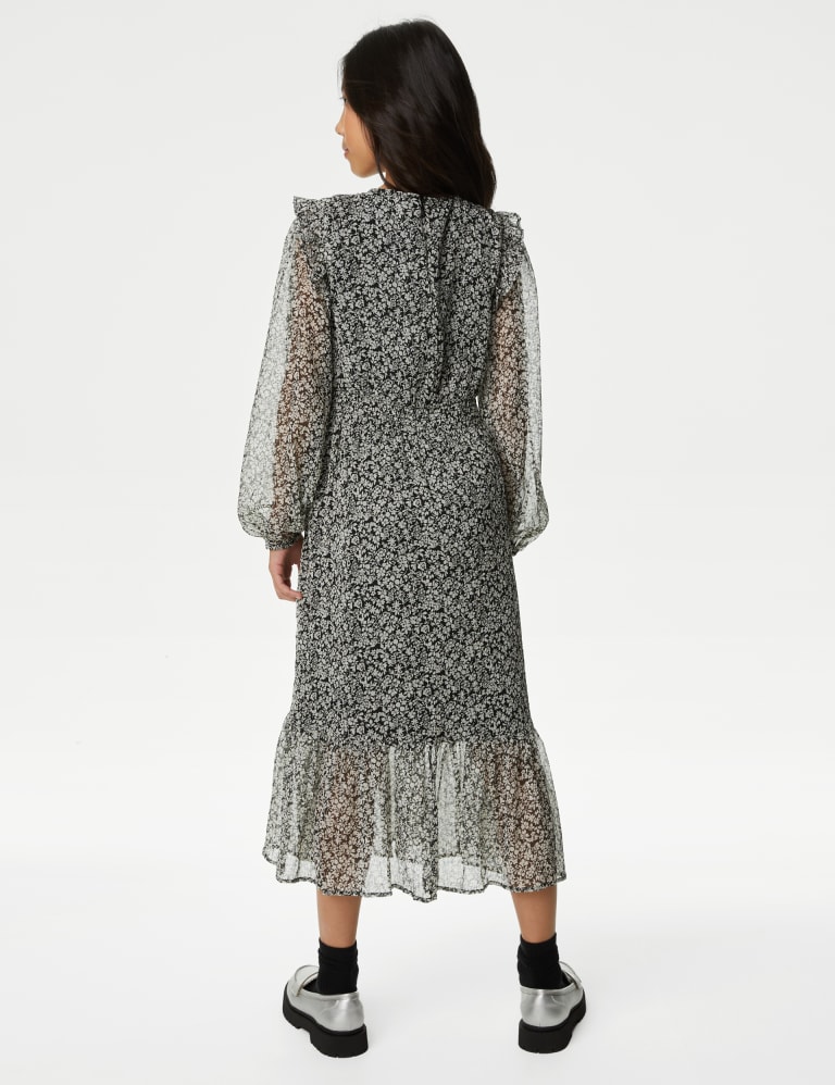 Chiffon Printed Dress 6 16 Yrs