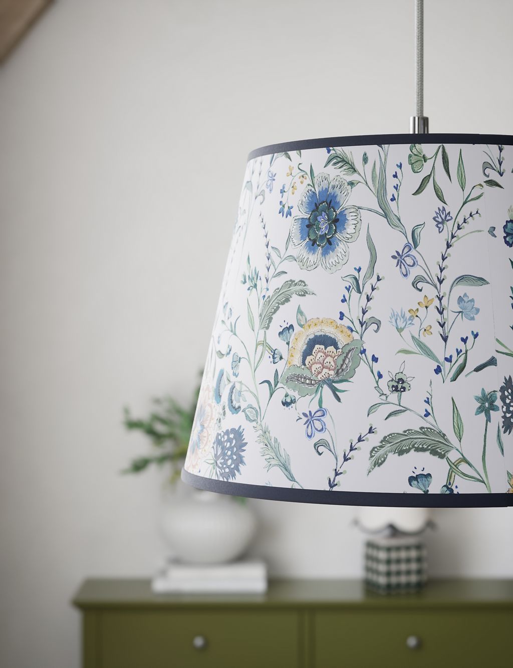 Chintz Floral Tapered Lamp Shade 8 of 8