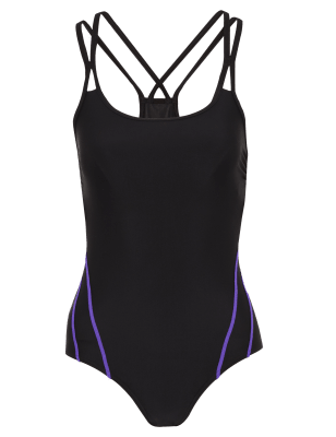 chlorine resistant swimwear with bust support