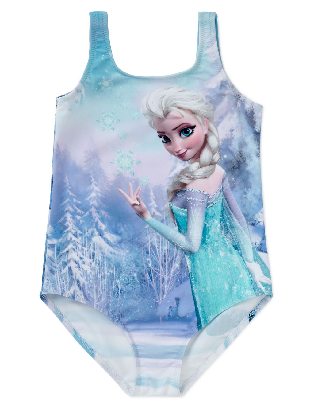 Chlorine Resistant Lycra® Xtra Life™ Disney Frozen Swimsuit (1-7 Years) 1 of 2
