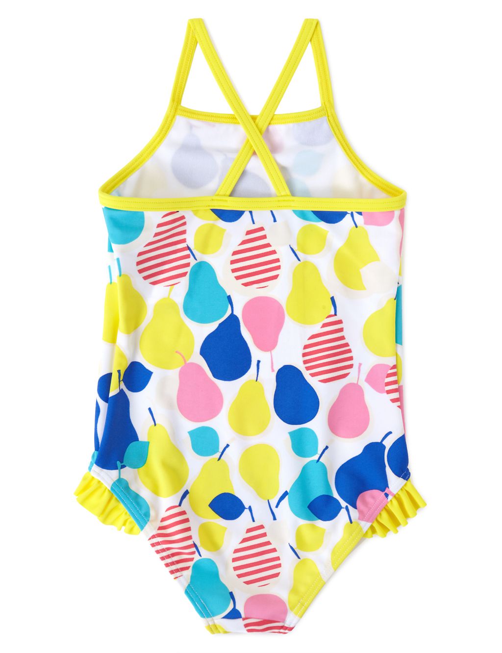 Chlorine Resistant Lycra® Xtra Life™ Pear Print Swimsuit (1-7 Years) 1 of 3