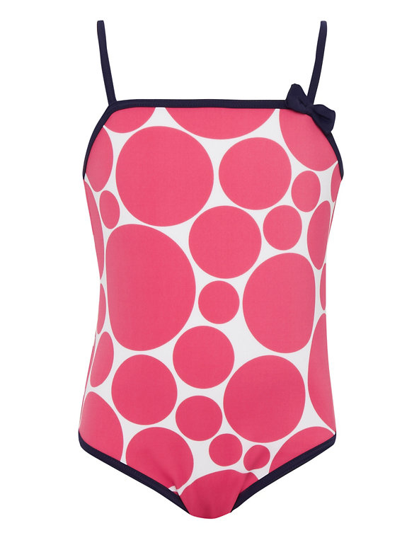 Chlorine Resistant Spot Swimsuit with Quickdry™ Image 1 of 2