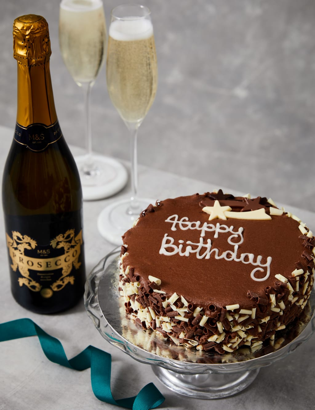 Chocolate Birthday Cake & Prosecco 3 of 3