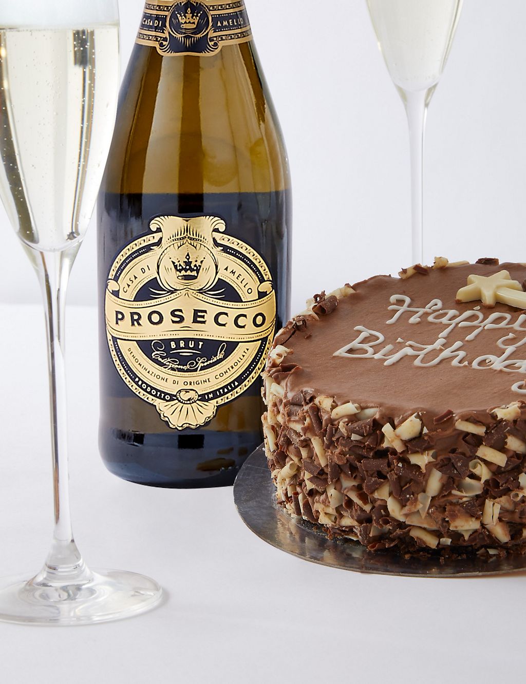 Chocolate Birthday Cake & Prosecco 2 of 3