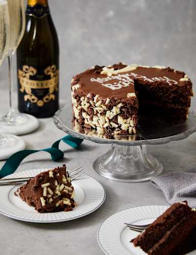 Chocolate Birthday Cake & Prosecco 2 of 3