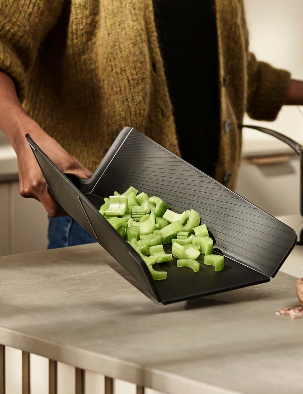 Chop2Pot™ Large Chopping Board Joseph Joseph M&S