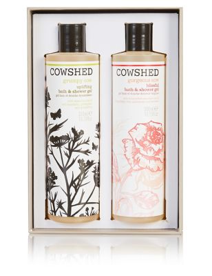 Christmas Bath & Shower Duo 300ml | Cowshed | M&S