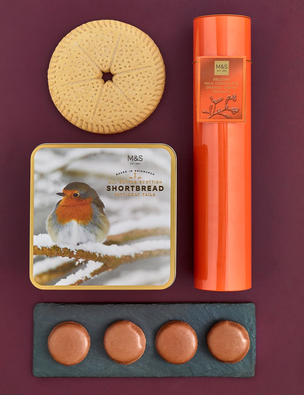 Christmas Biscuit and Tea Selection (Available for delivery from 1st November 2019) 1 of 3