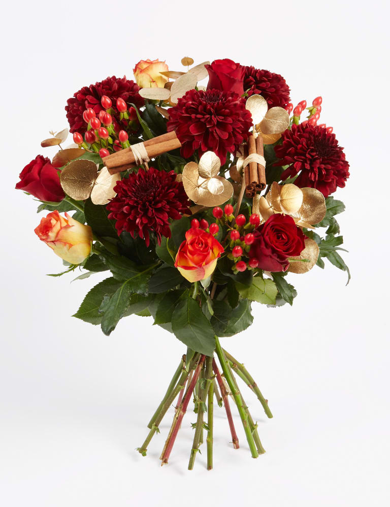 M and s xmas on sale flowers