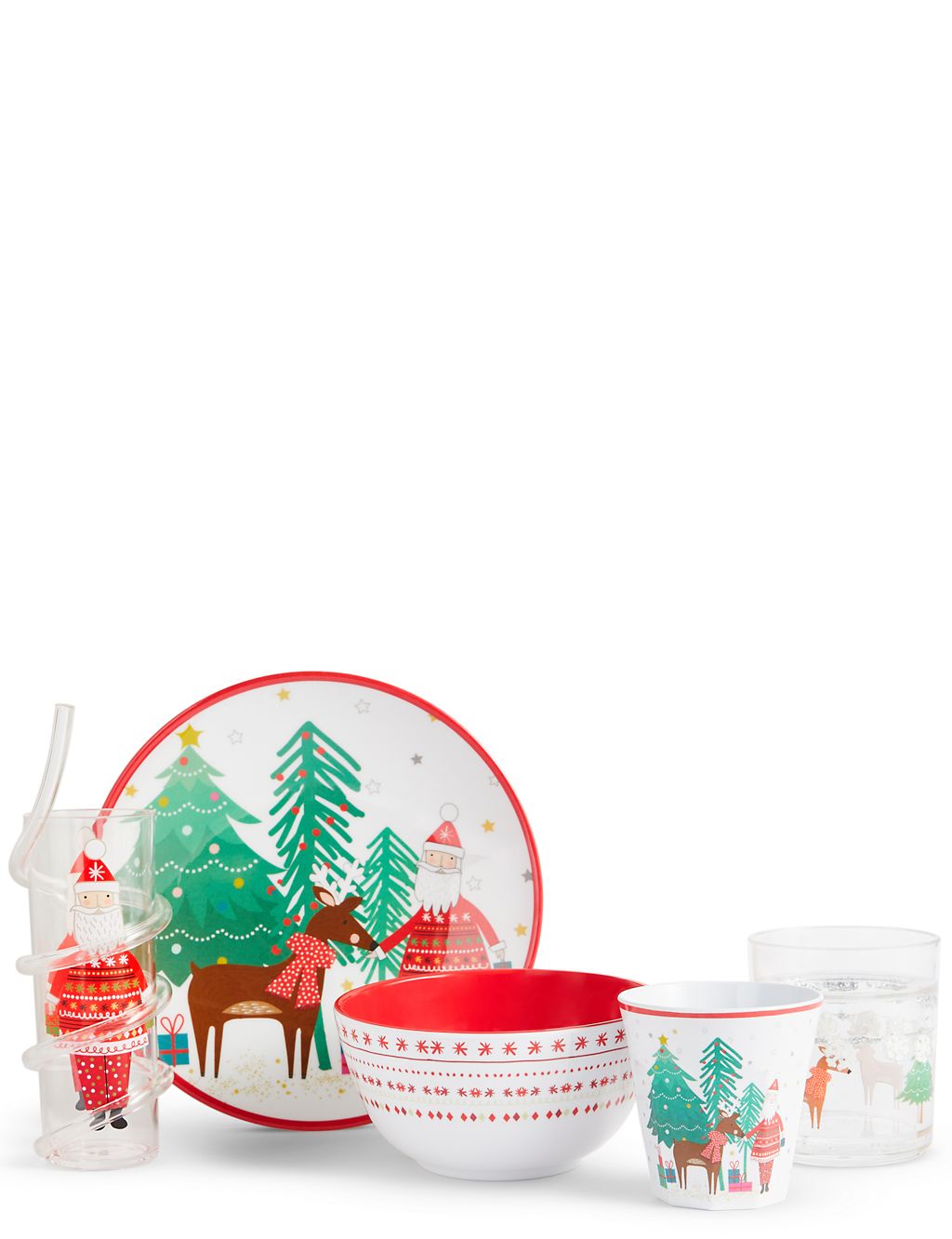 Christmas Cup with Straw 2 of 3