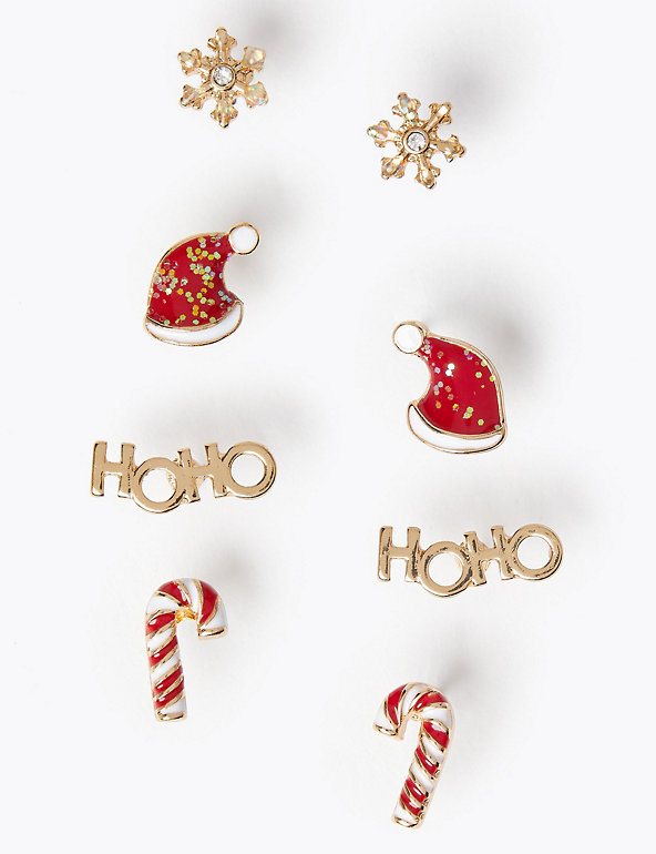Christmas Earring Pack Image 1 of 1