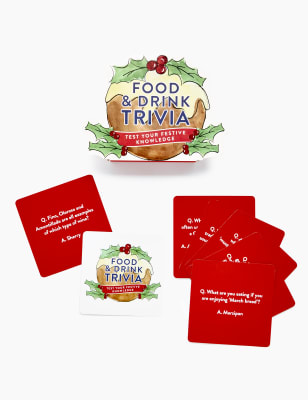 Christmas Food Drink Trivia Game M S