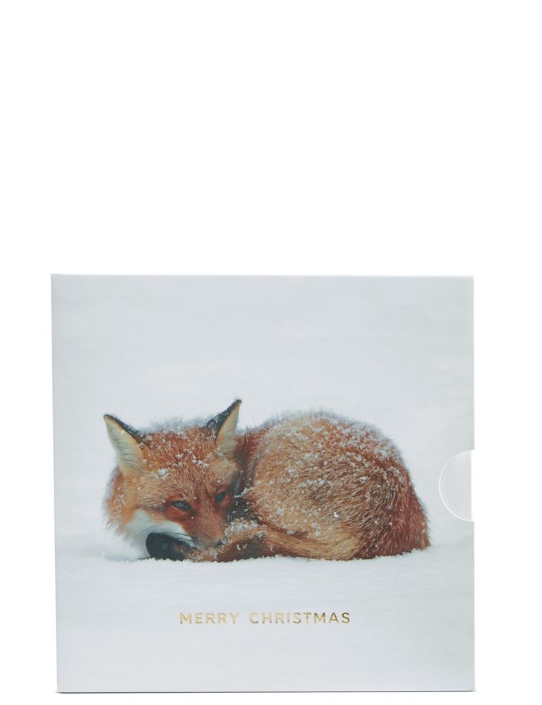 Christmas Fox Gift Card 1 of 5