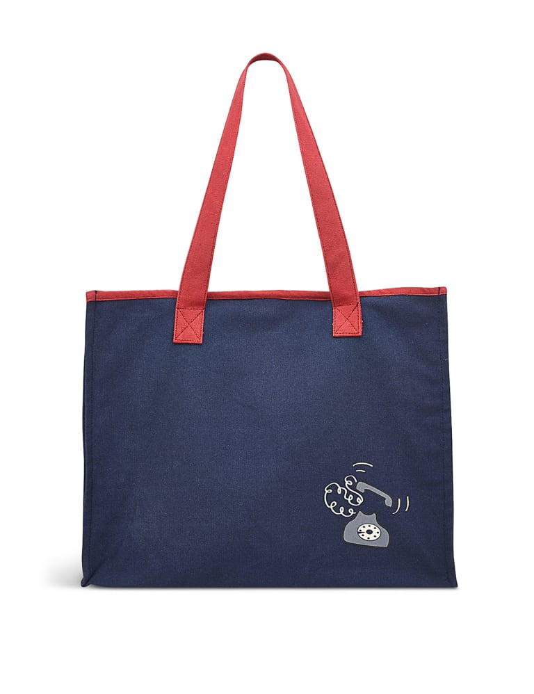 Christmas Is Calling Pure Cotton Tote Bag Radley M S
