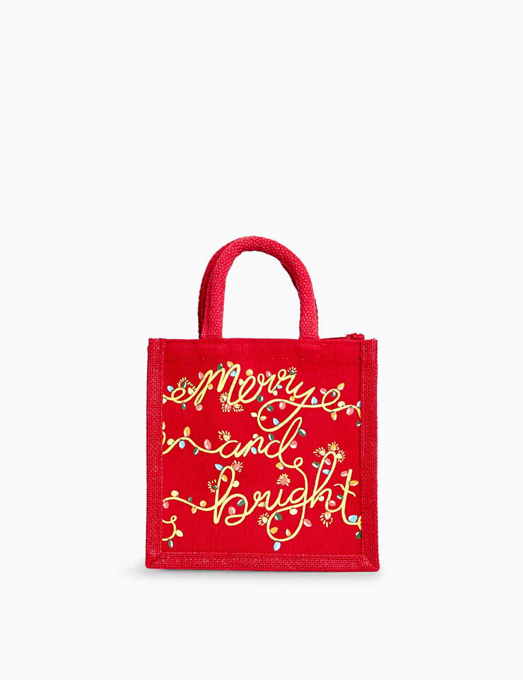 H-E-B Merry & Bright Christmas Tractor Reusable Shopping Bag