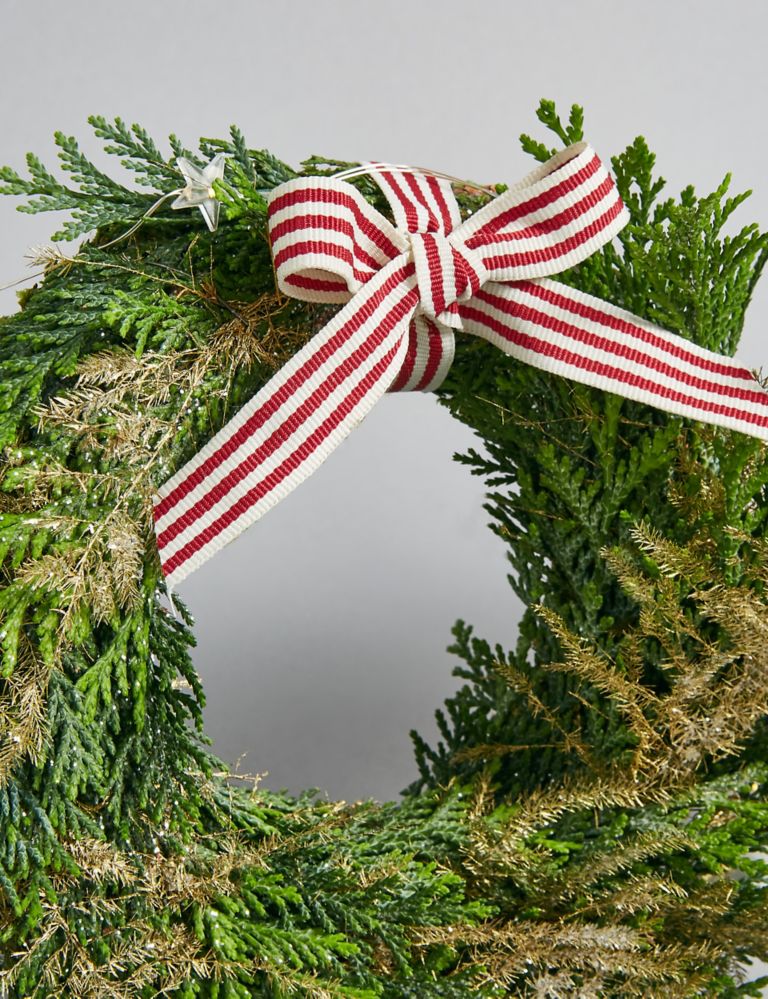 Christmas Letterbox Mini Wreath NOEL Decoration 6 of 6