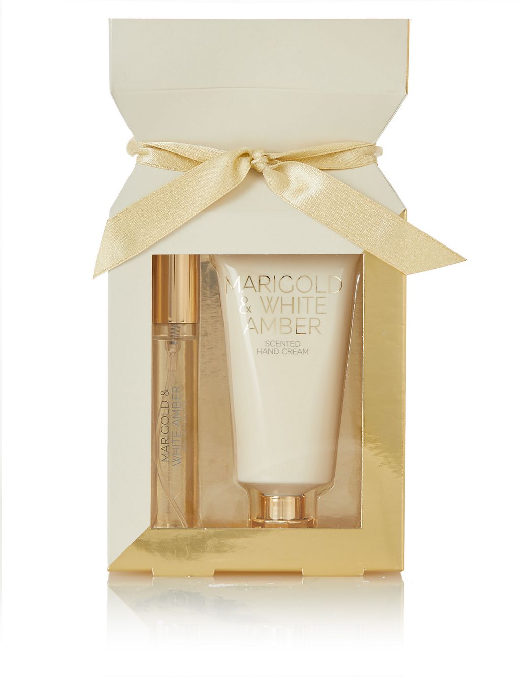 Christmas Marigold & White Amber Gift Set 1 of 2