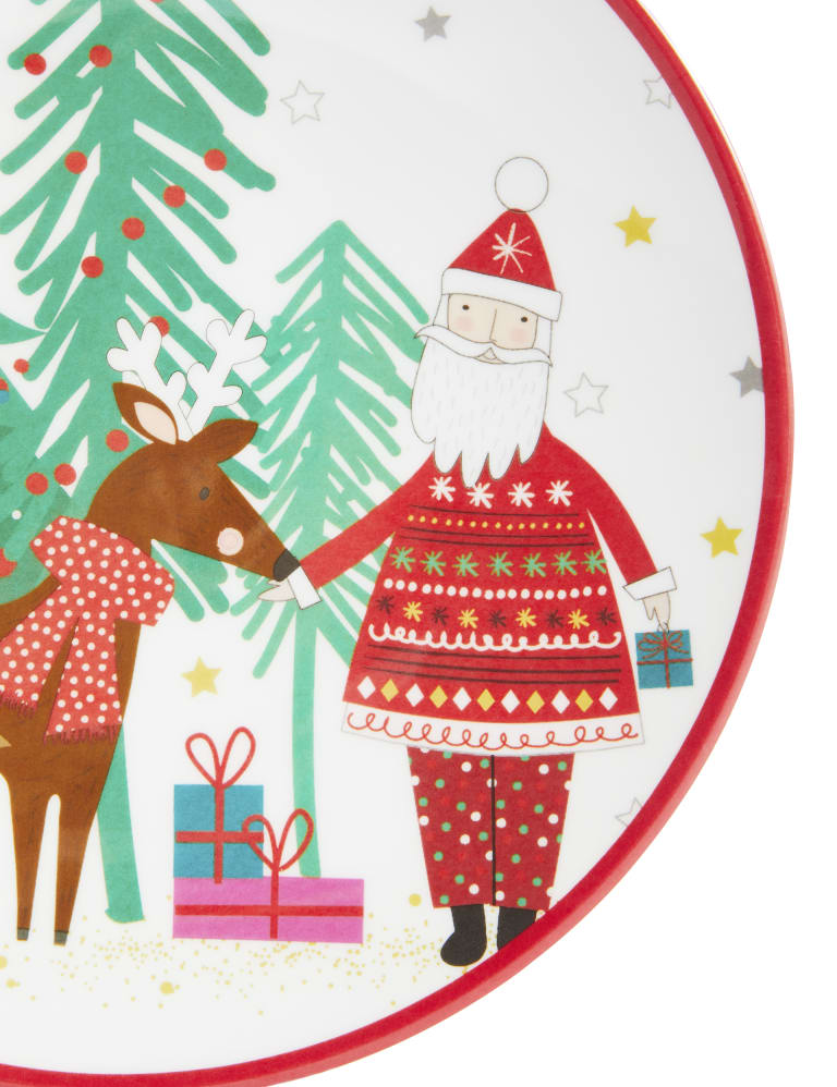 Melamine christmas plates store