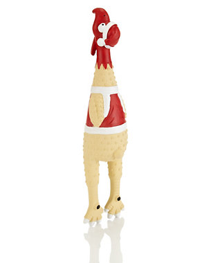 Christmas Noisy Turkey Dog Toy Image 2 of 3