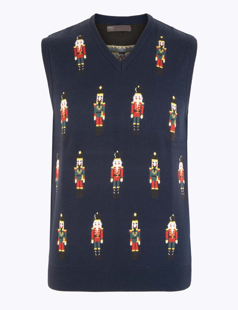 Nutcracker christmas jumper cheap