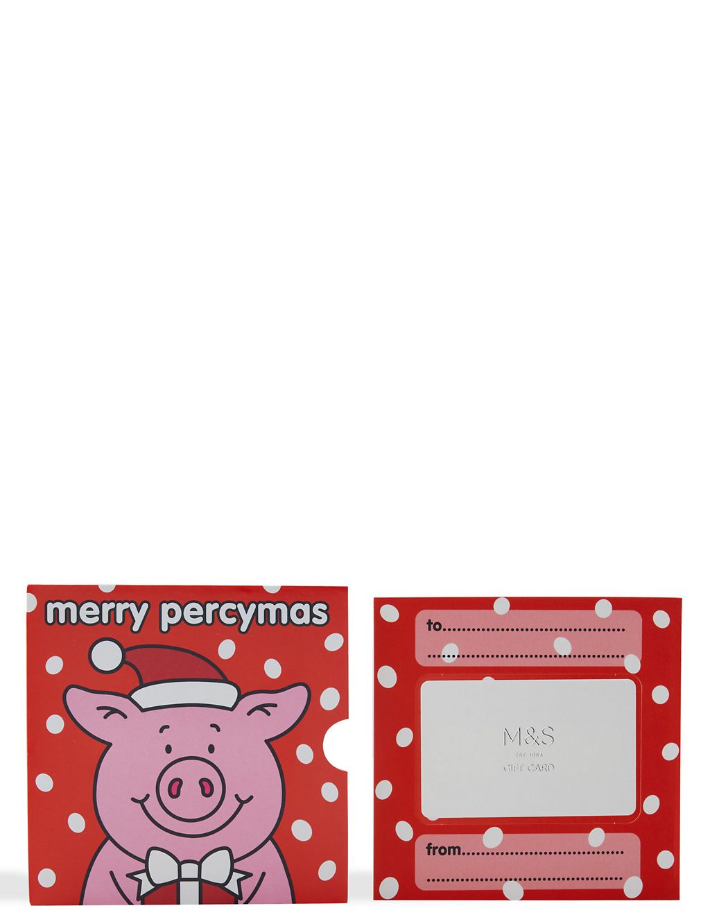 Christmas Percy Gift Card 1 of 4