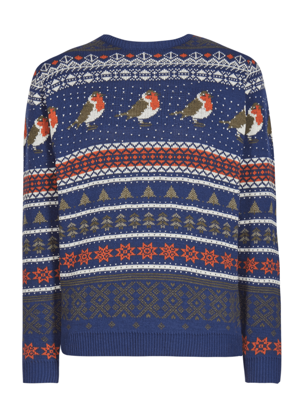 Christmas Robin & Fairisle Jumper 1 of 3