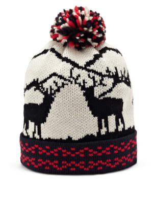 m&s bobble hat