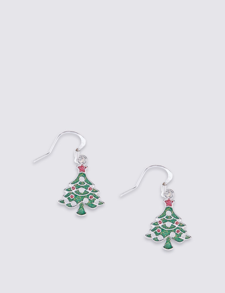 M&s on sale christmas earrings