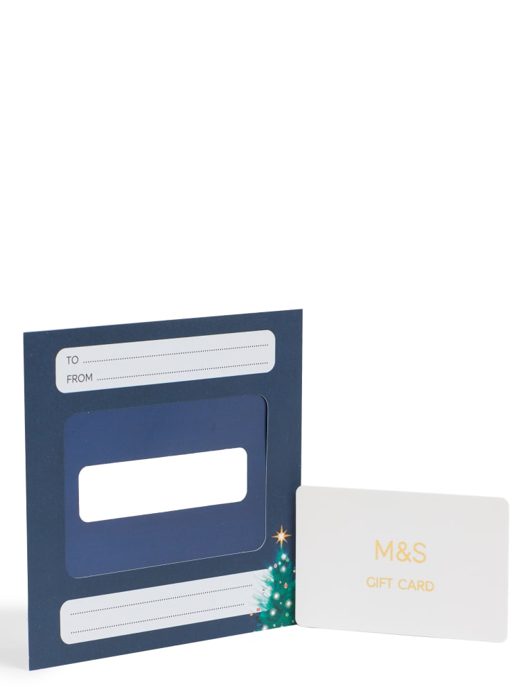 Christmas Tree Gift Card M&S