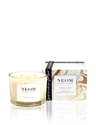 Christmas Wish Scented Candle 3 Wick 350g Neom M&S
