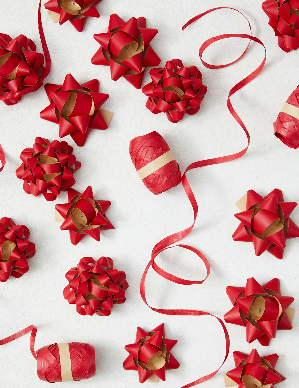 Buy Christmas Wrapping Accessories Twin Pack Red M&S