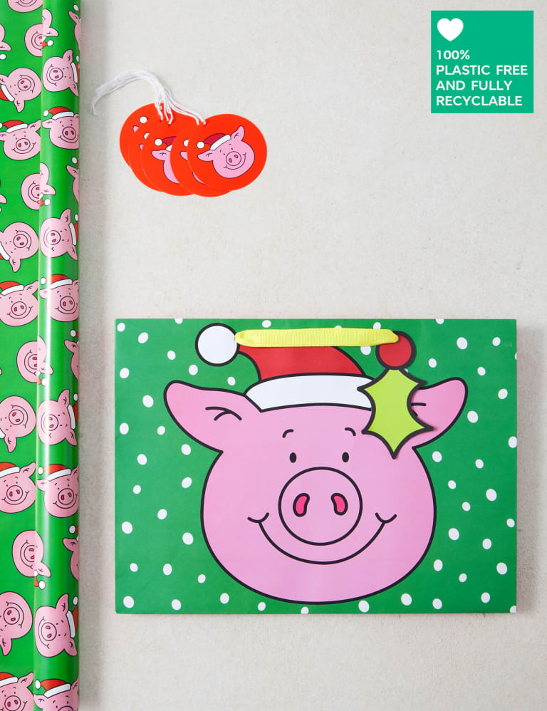 Pig wrapping paper top