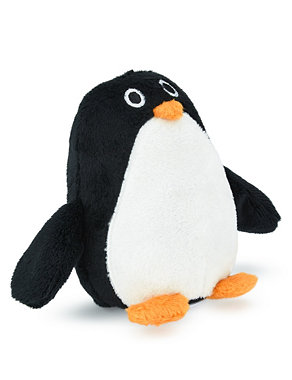 Christmas Zip-Along Penguin Soft Toy Image 2 of 3