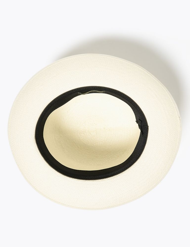 Christy's Foldable Straw Panama Hat 4 of 6