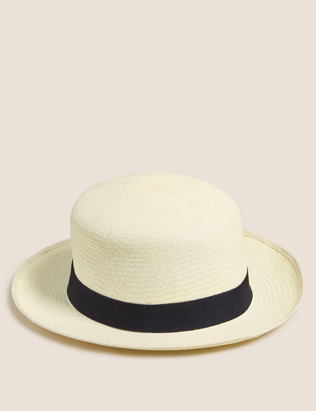Christy's Foldable Straw Panama Hat 1 of 6