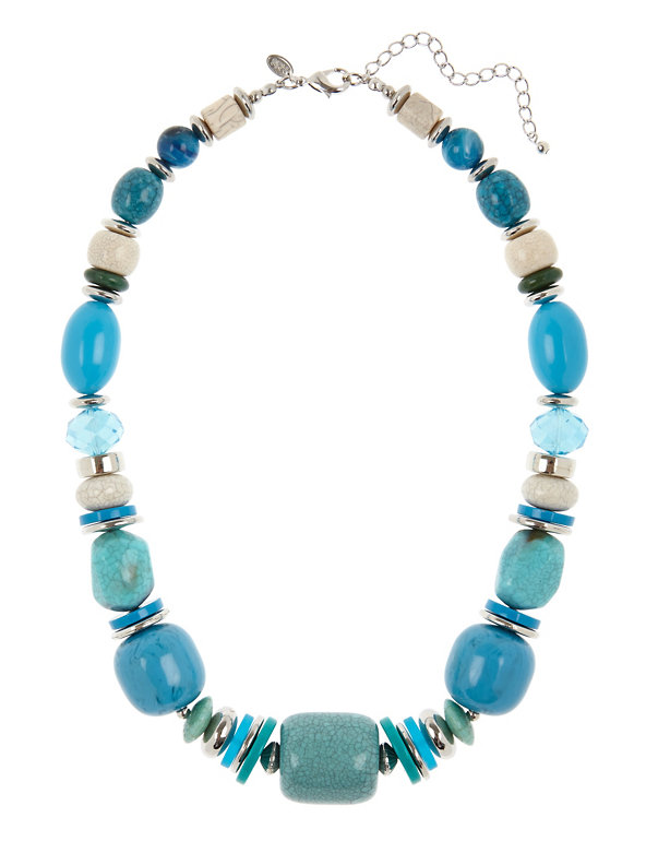 Chunky Bead Collar Necklace Image 1 of 1