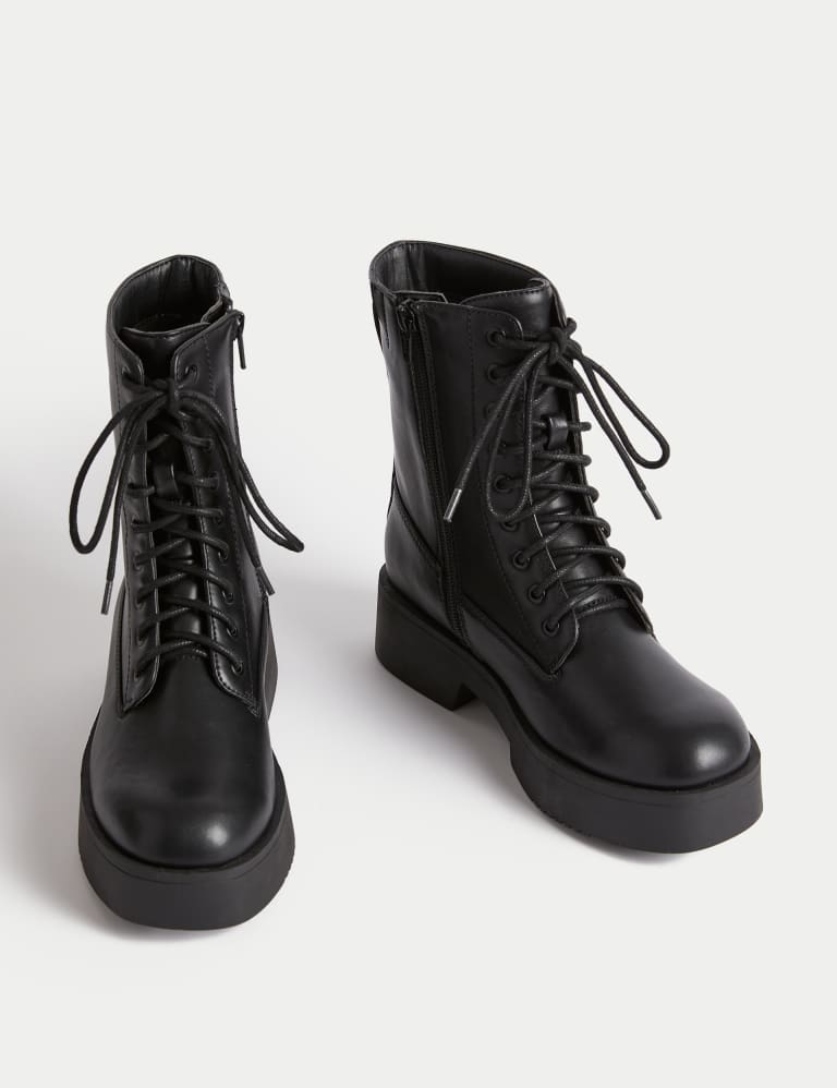 M&s ladies sales biker boots