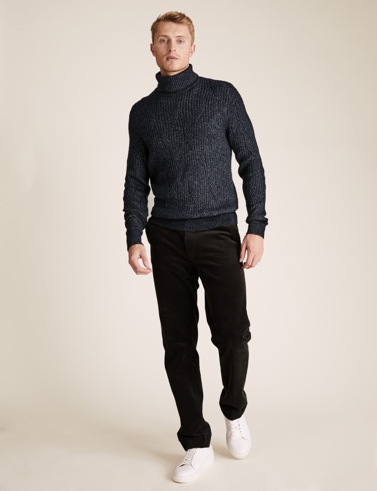 M&s roll neck mens shop