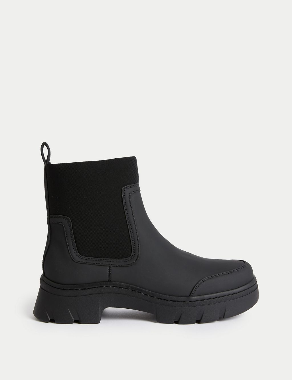 Chunky Chelsea Flatform Boots | M&S Collection | M&S