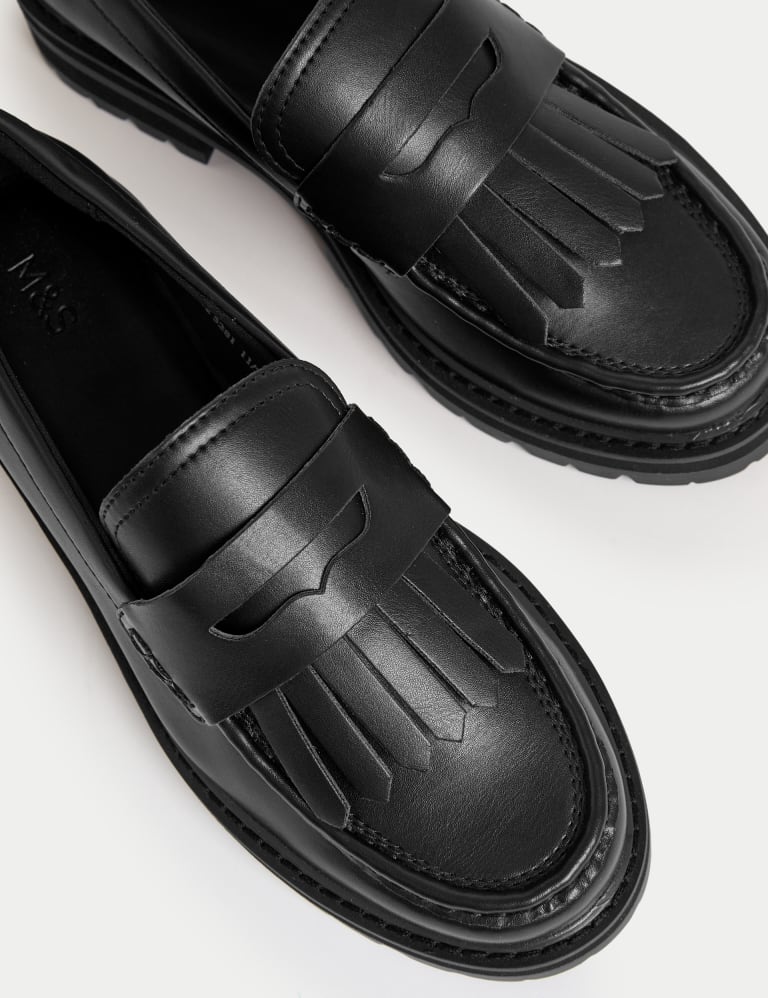 Chunky Flatform Loafers 1 of 3